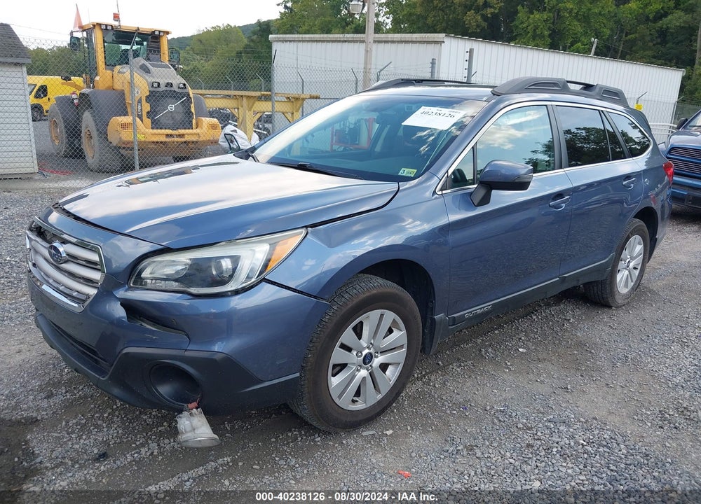 2016 SUBARU OUTBACK 2.5I PREMIUM VIN: 4S4BSBFC4G3277352