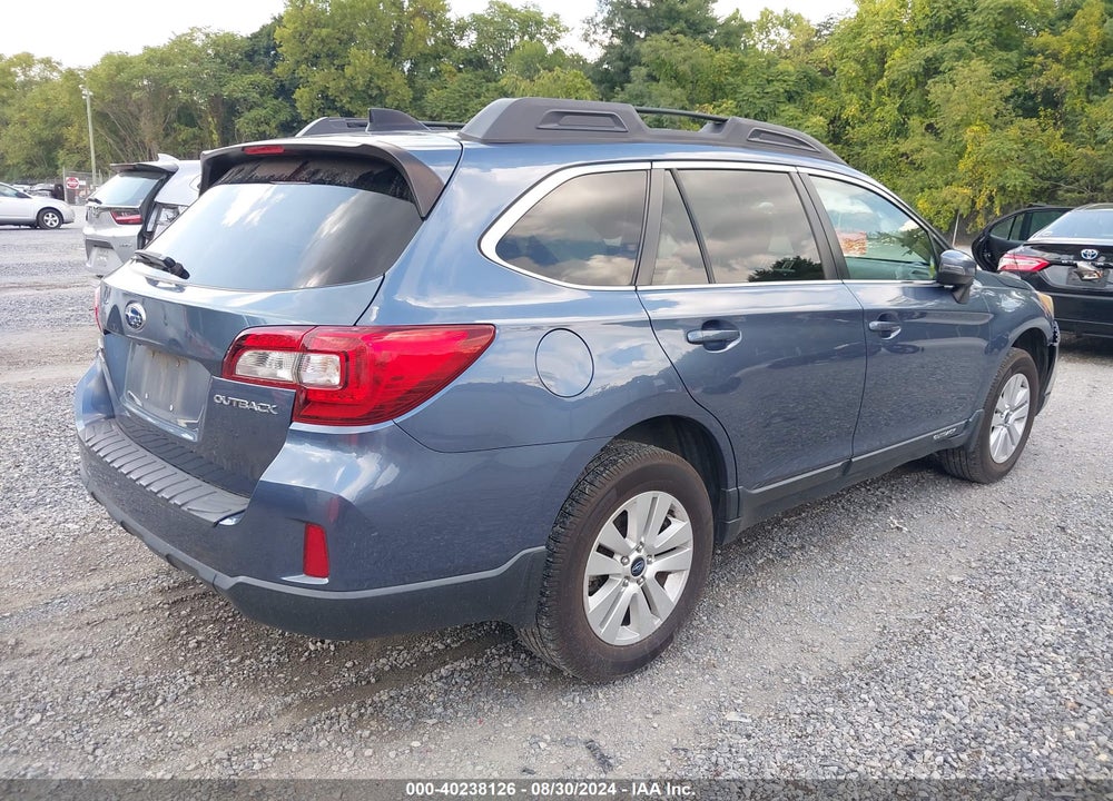 2016 SUBARU OUTBACK 2.5I PREMIUM VIN: 4S4BSBFC4G3277352