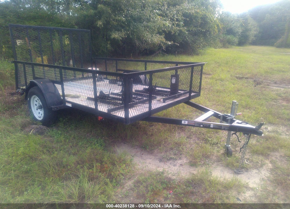 2021 CARRY ON 10' OPEN BED TRAILER VIN: 4YMBU1013MZ054233
