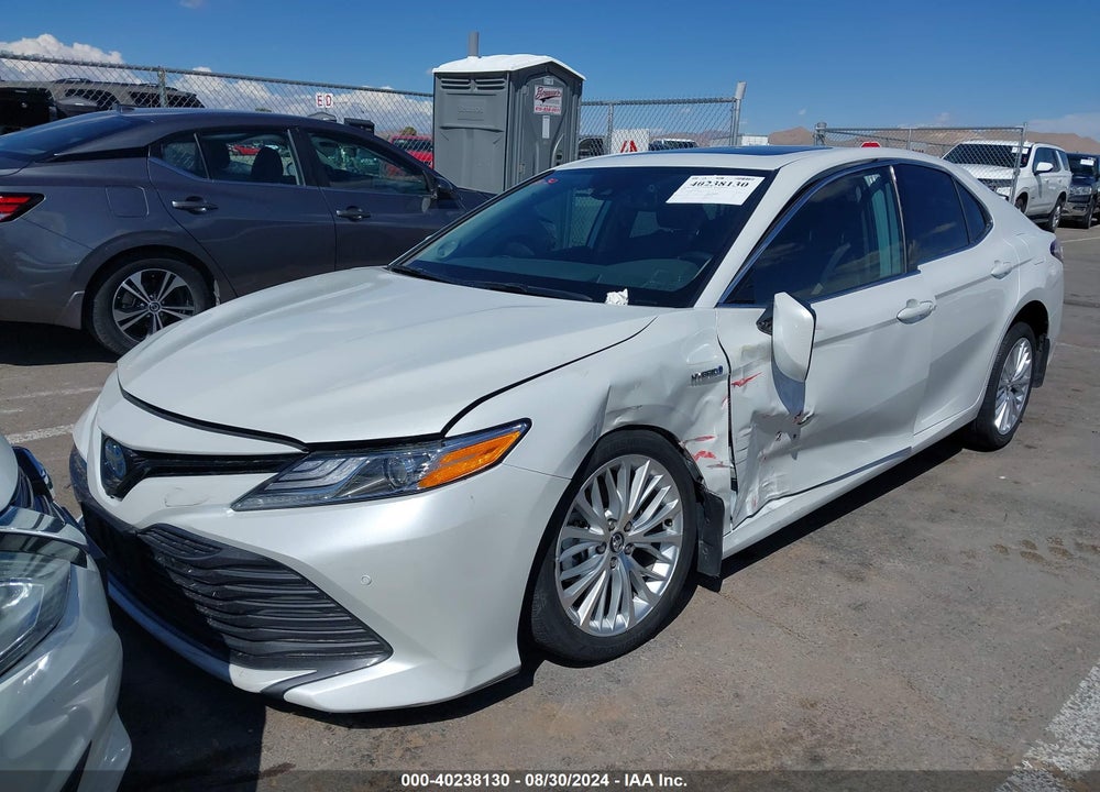 2020 TOYOTA CAMRY XLE HYBRID VIN: 4T1F31AK1LU012481