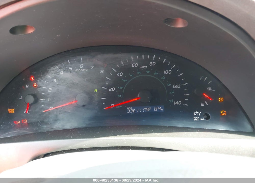 2009 TOYOTA CAMRY LE VIN: 4T1BE46K39U878503