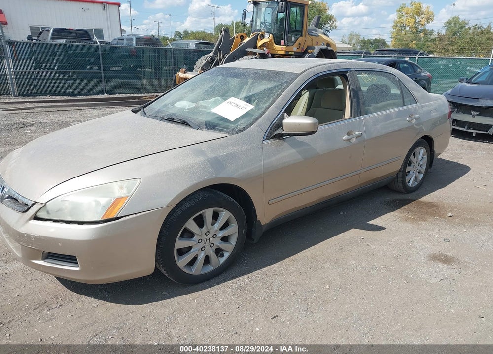 2007 HONDA ACCORD 3.0 LX VIN: 1HGCM66347A034048