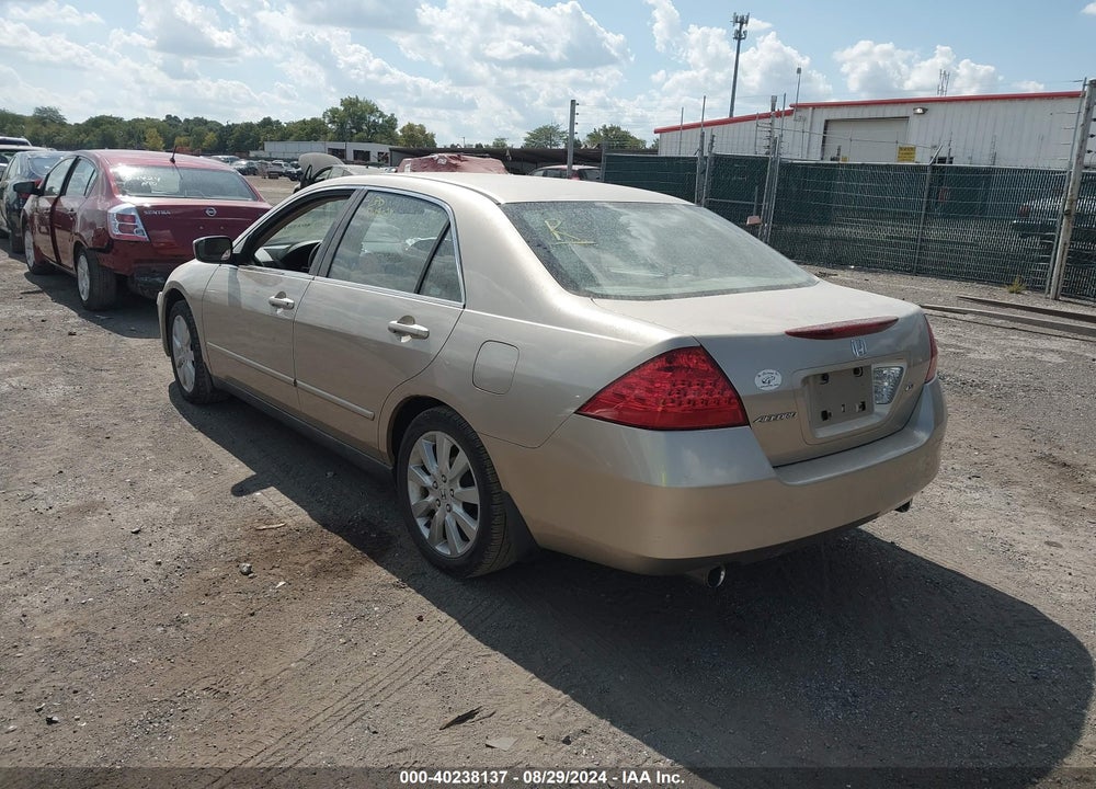 2007 HONDA ACCORD 3.0 LX VIN: 1HGCM66347A034048