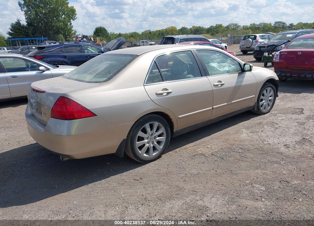 2007 HONDA ACCORD 3.0 LX VIN: 1HGCM66347A034048