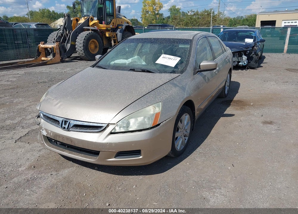 2007 HONDA ACCORD 3.0 LX VIN: 1HGCM66347A034048