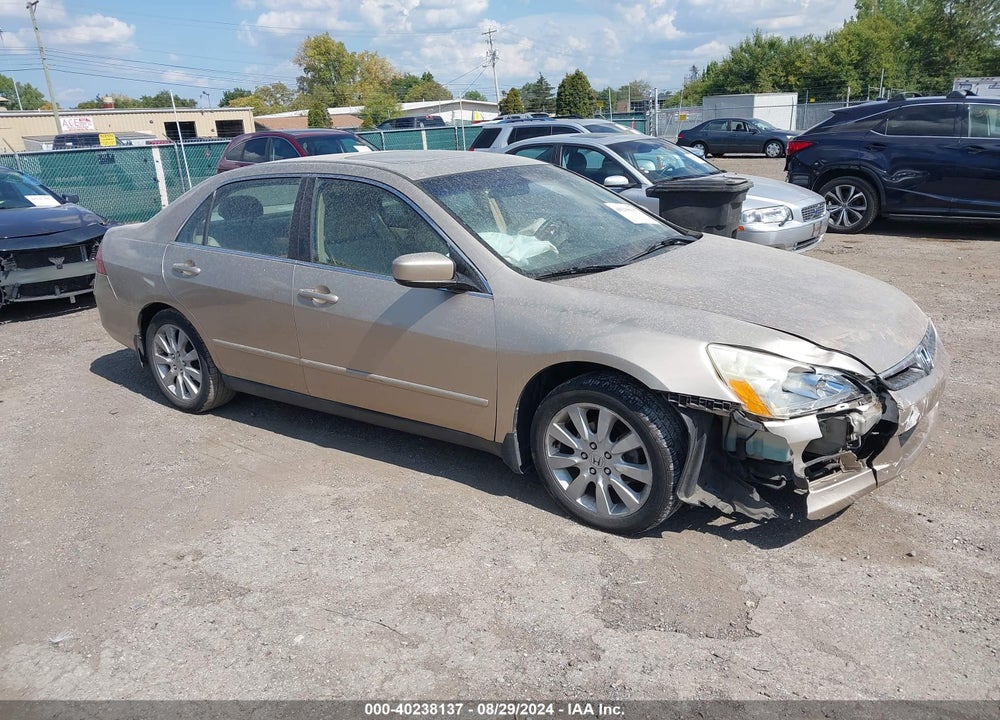 2007 HONDA ACCORD 3.0 LX VIN: 1HGCM66347A034048