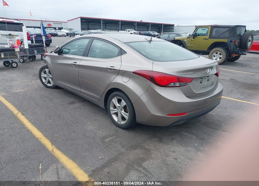 2016 HYUNDAI ELANTRA VALUE EDITION VIN: 5NPDH4AE8GH677323