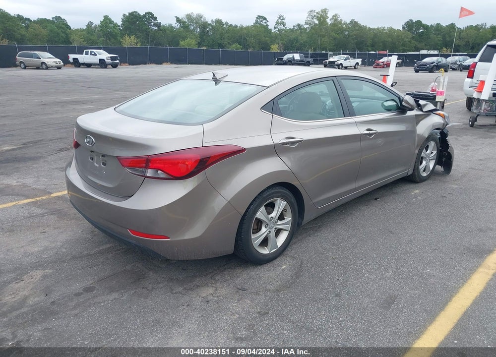 2016 HYUNDAI ELANTRA VALUE EDITION VIN: 5NPDH4AE8GH677323