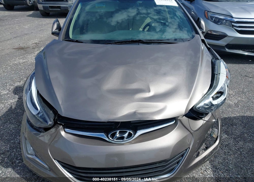 2016 HYUNDAI ELANTRA VALUE EDITION VIN: 5NPDH4AE8GH677323