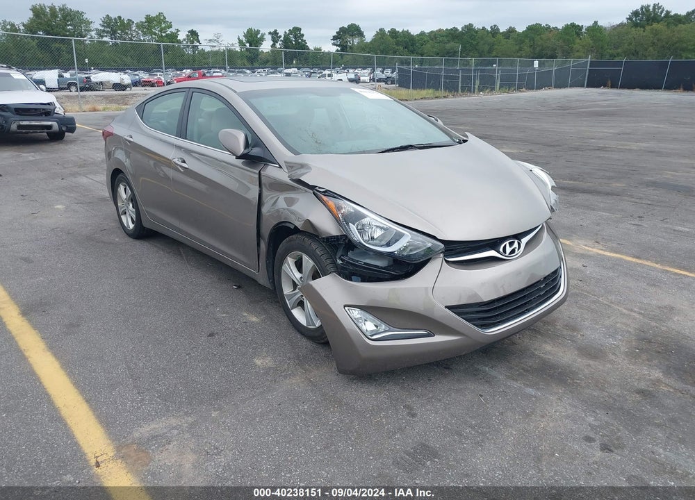 2016 HYUNDAI ELANTRA VALUE EDITION VIN: 5NPDH4AE8GH677323