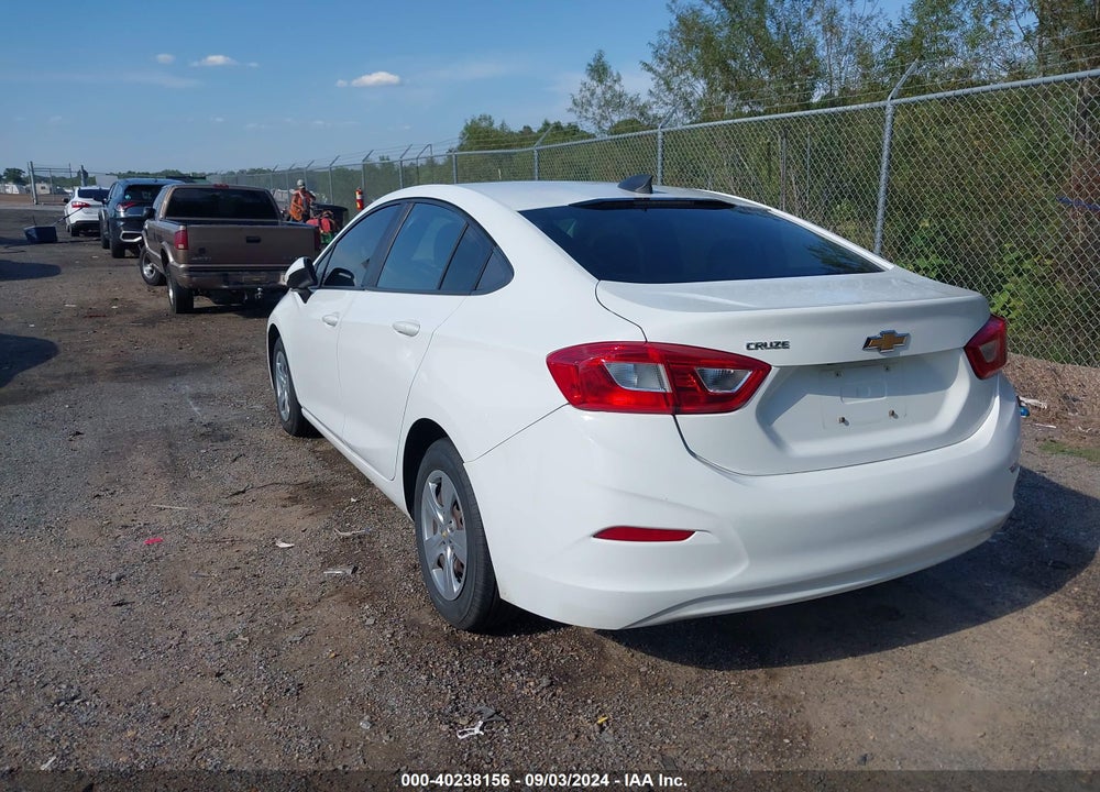 2017 CHEVROLET CRUZE LS AUTO VIN: 3G1BC5SMXHS569190