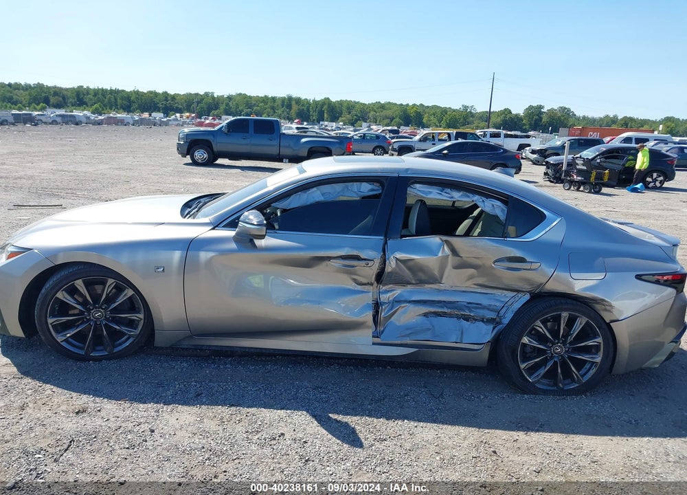 2021 LEXUS IS 350 F-SPORT VIN: JTHGZ1B23M5040038