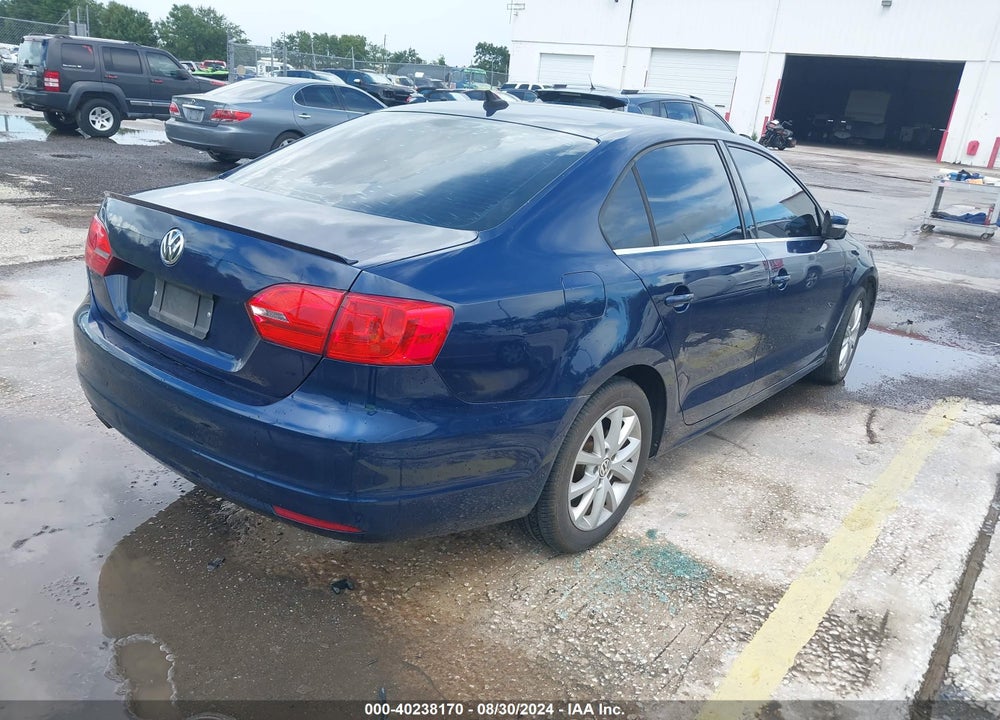 2014 VOLKSWAGEN JETTA 1.8T SE VIN: 3VWD07AJ6EM432286
