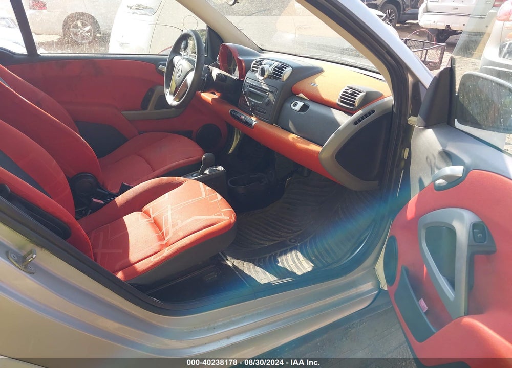 2008 SMART FORTWO PASSION/PURE VIN: WMEEJ31X58K195823