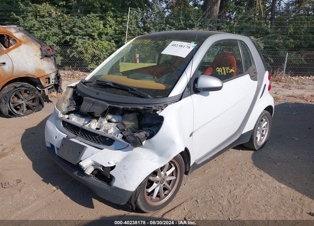 2008 SMART FORTWO PASSION/PURE VIN: WMEEJ31X58K195823