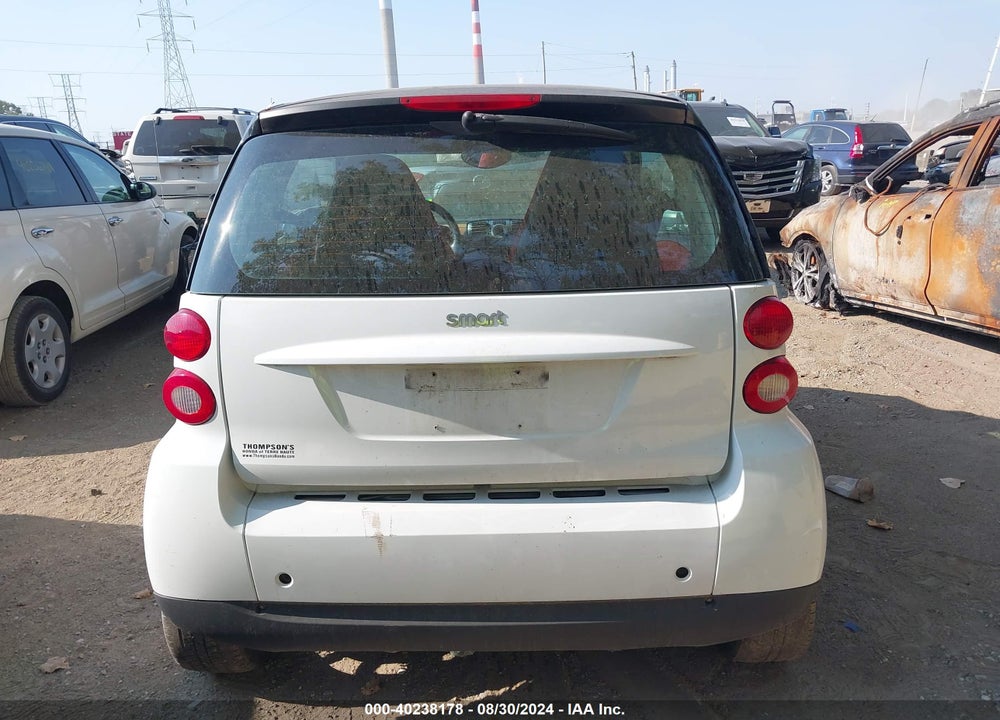 2008 SMART FORTWO PASSION/PURE VIN: WMEEJ31X58K195823