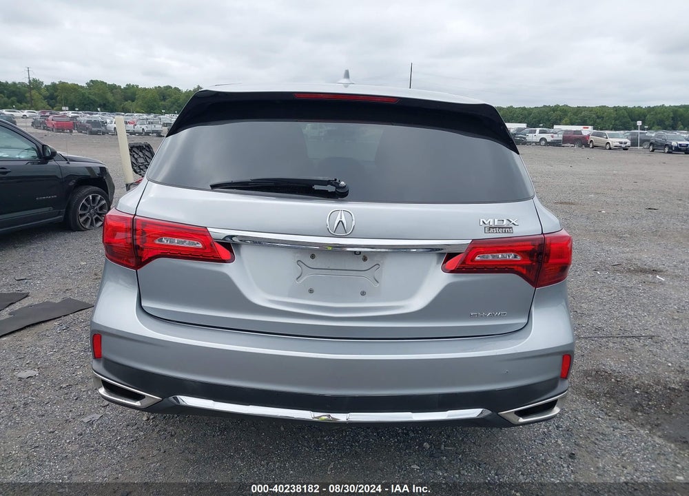 2017 ACURA MDX TECHNOLOGY PACKAGE VIN: 5FRYD4H51HB011194
