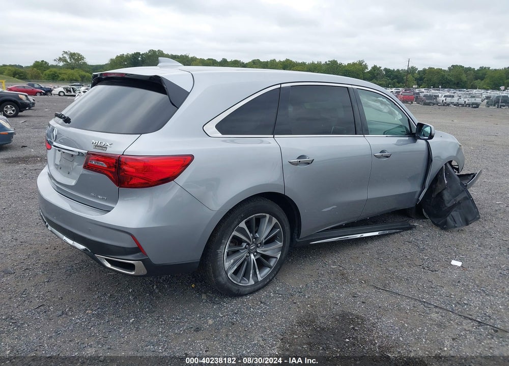2017 ACURA MDX TECHNOLOGY PACKAGE VIN: 5FRYD4H51HB011194