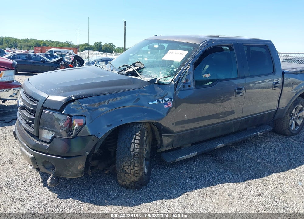 2013 FORD F-150 FX4 VIN: 1FTFW1EF0DKE53802