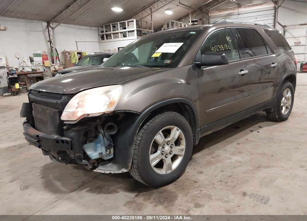 2011 GMC ACADIA SL VIN: 1GKKVNEDXBJ280191