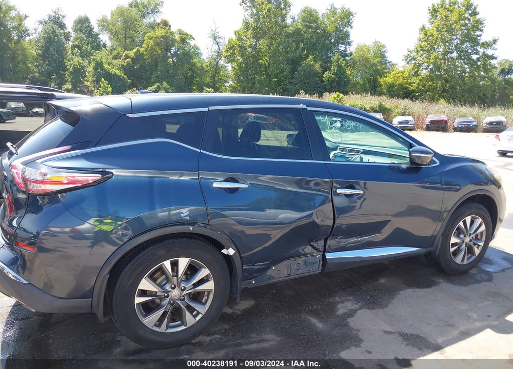 2015 NISSAN MURANO S VIN: 5N1AZ2MH7FN220877