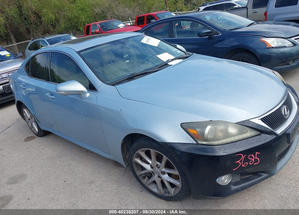 2011 LEXUS IS 350 VIN: JTHCE5C20B5001002
