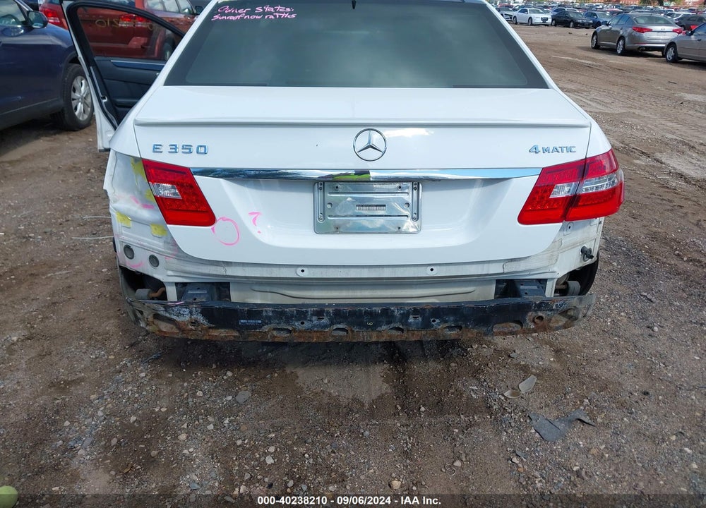 2013 MERCEDES-BENZ E 350 4MATIC VIN: WDDHF8JBXDA734067
