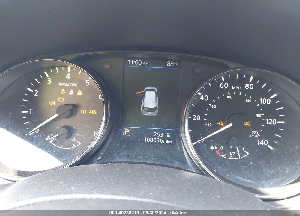 2020 NISSAN ROGUE SV FWD VIN: JN8AT2MT3LW038341