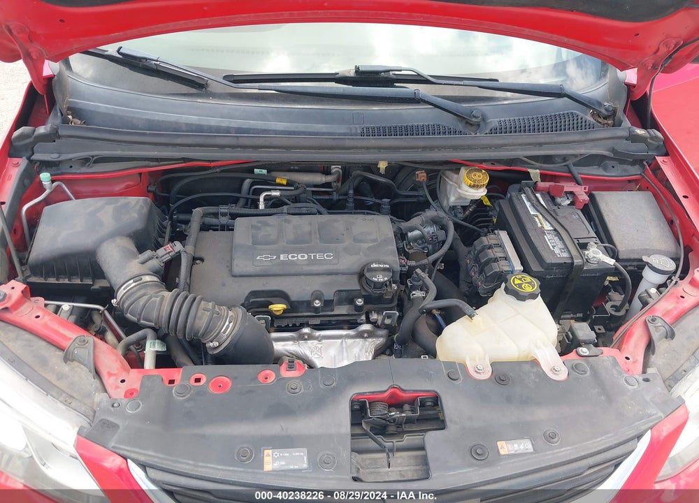 2017 CHEVROLET SONIC PREMIER AUTO VIN: 1G1JF5SBXH4140262