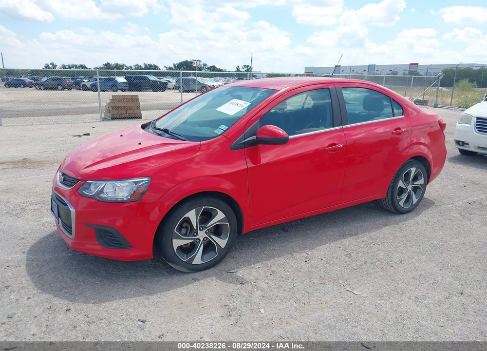 2017 CHEVROLET SONIC PREMIER AUTO VIN: 1G1JF5SBXH4140262