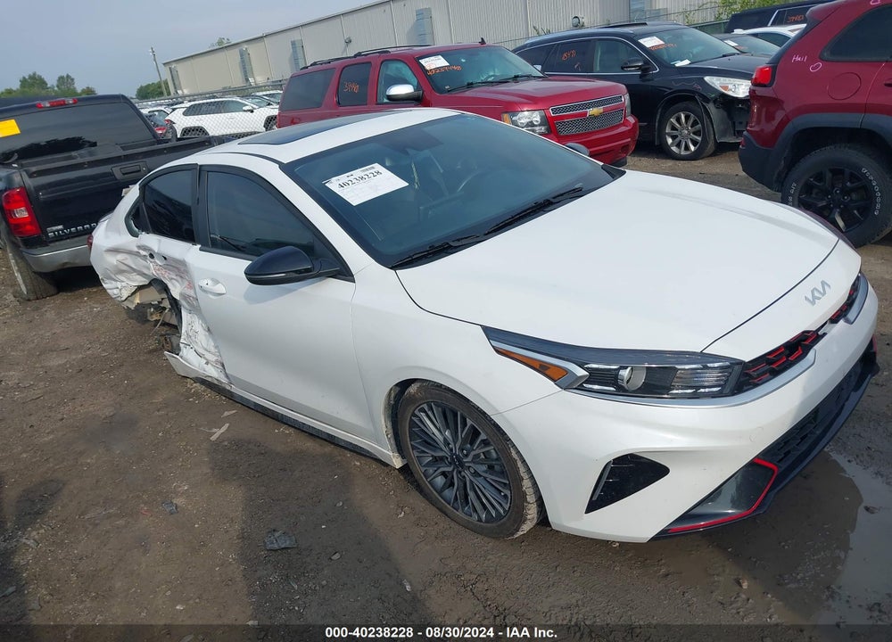 2022 KIA FORTE GT LINE VIN: 3KPF54AD3NE491876