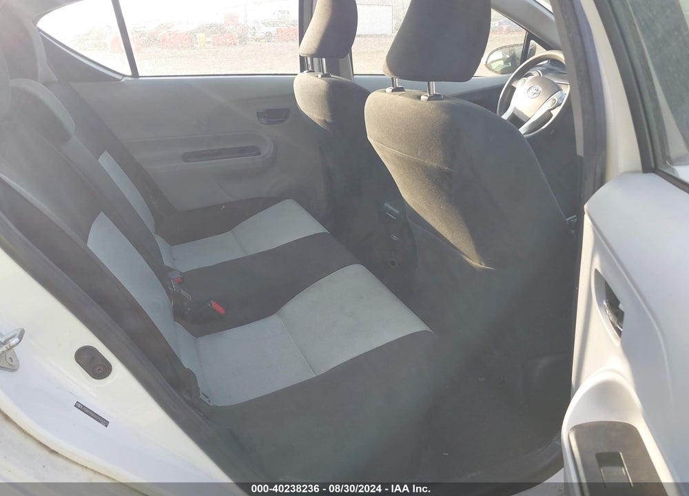 2012 TOYOTA PRIUS C TWO VIN: JTDKDTB31C1521877