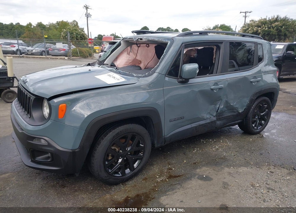2018 JEEP RENEGADE ALTITUDE FWD VIN: ZACCJABB1JPH43096