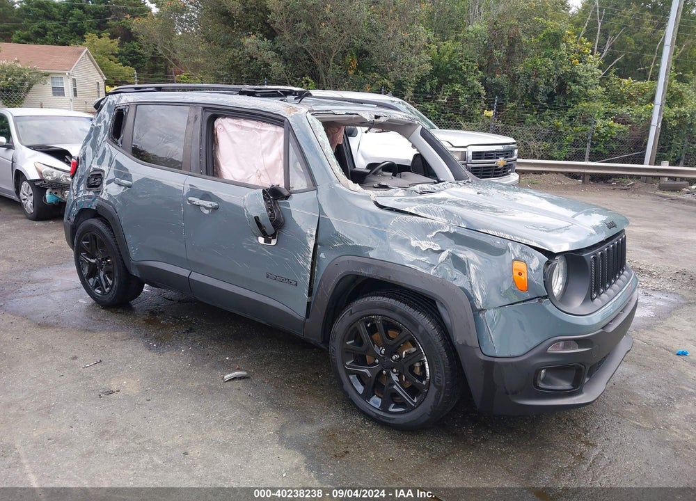 2018 JEEP RENEGADE ALTITUDE FWD VIN: ZACCJABB1JPH43096