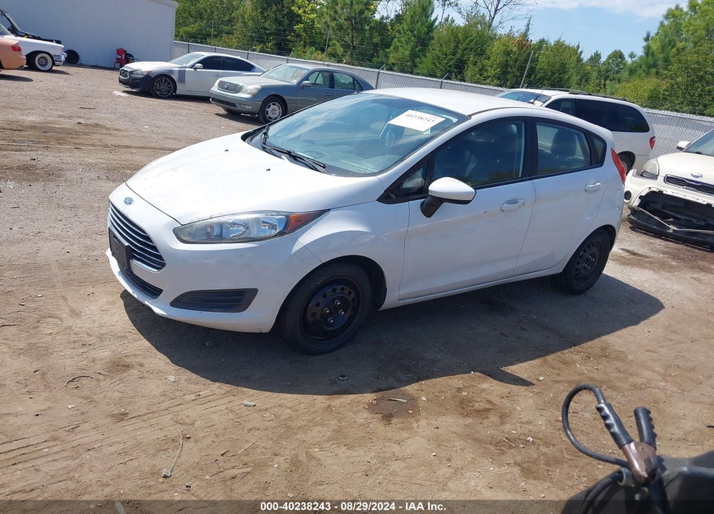 2015 FORD FIESTA S VIN: 3FADP4TJXFM127228
