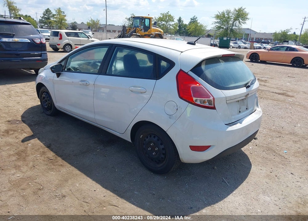2015 FORD FIESTA S VIN: 3FADP4TJXFM127228