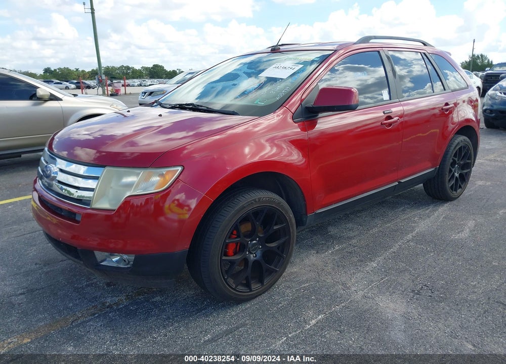 2007 FORD EDGE SEL PLUS VIN: 2FMDK39C87BA55939