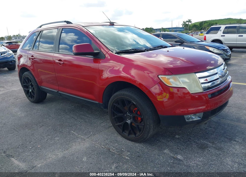2007 FORD EDGE SEL PLUS VIN: 2FMDK39C87BA55939
