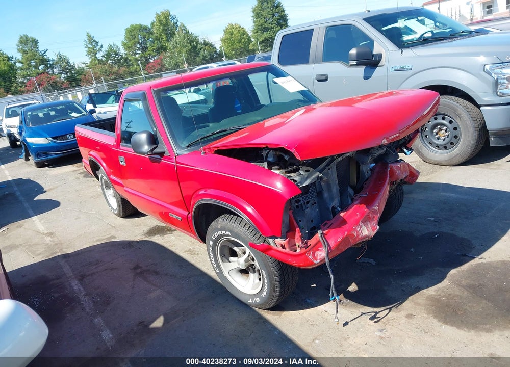 1998 CHEVROLET S-10 LS FLEETSIDE VIN: 1GCCS14W0WK101340