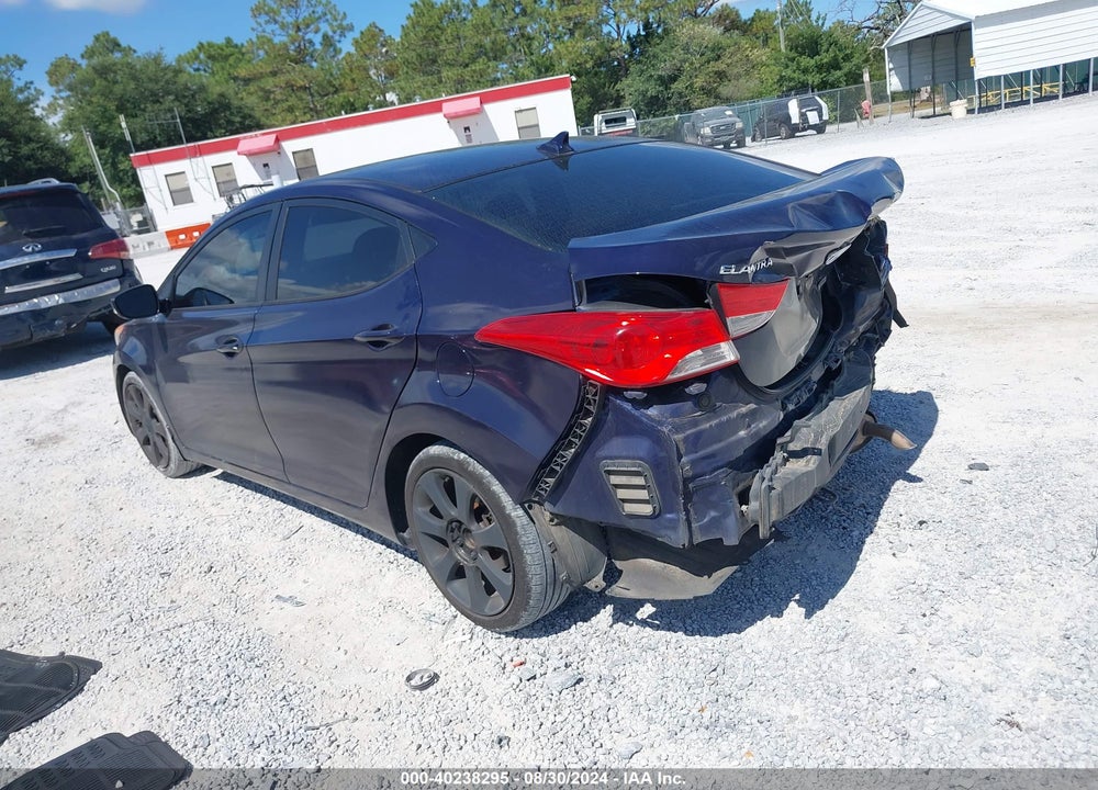 2013 HYUNDAI ELANTRA LIMITED VIN: 5NPDH4AE7DH219770
