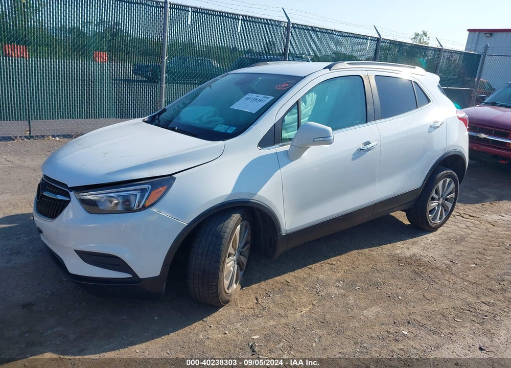 2017 BUICK ENCORE PREFERRED VIN: KL4CJASB6HB186474