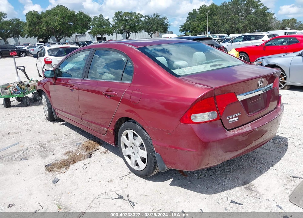 2010 HONDA CIVIC LX VIN: 2HGFA1F50AH548935