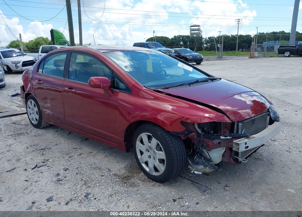 2010 HONDA CIVIC LX VIN: 2HGFA1F50AH548935