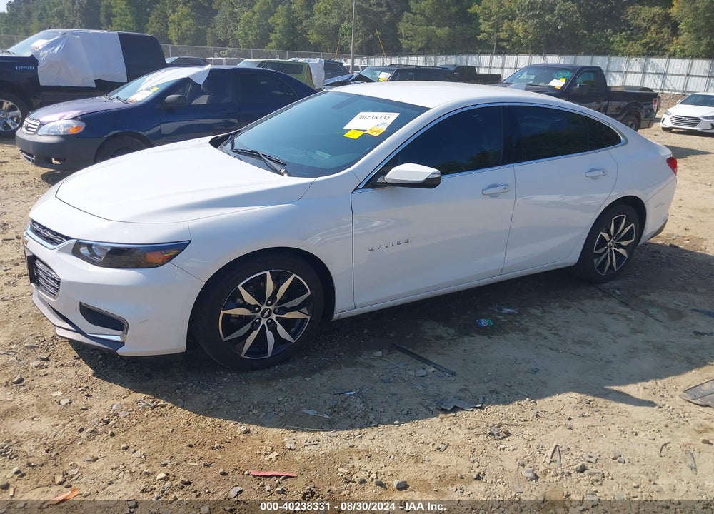 2018 CHEVROLET MALIBU LT VIN: 1G1ZD5ST2JF277692