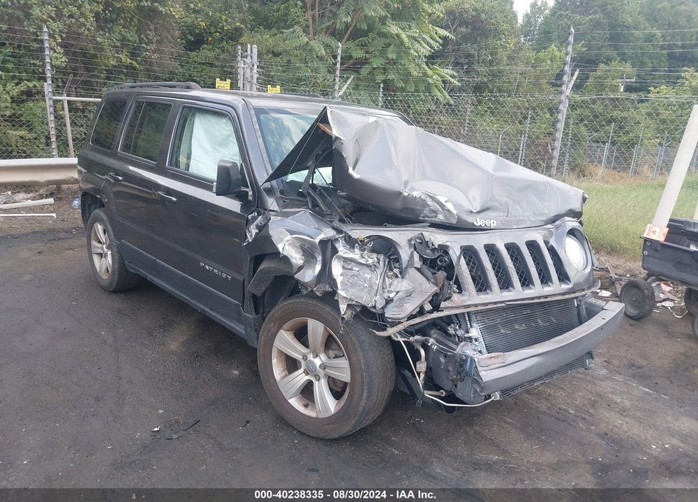 2016 JEEP PATRIOT LATITUDE VIN: 1C4NJPFBXGD687396