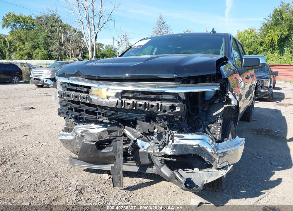 2022 CHEVROLET SILVERADO 1500 4WD SHORT BED LT WITH 2FL VIN: 1GCPDKEK2NZ595784