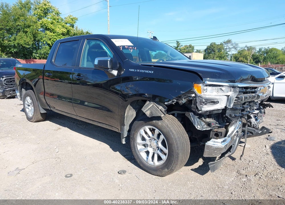 2022 CHEVROLET SILVERADO 1500 4WD SHORT BED LT WITH 2FL VIN: 1GCPDKEK2NZ595784