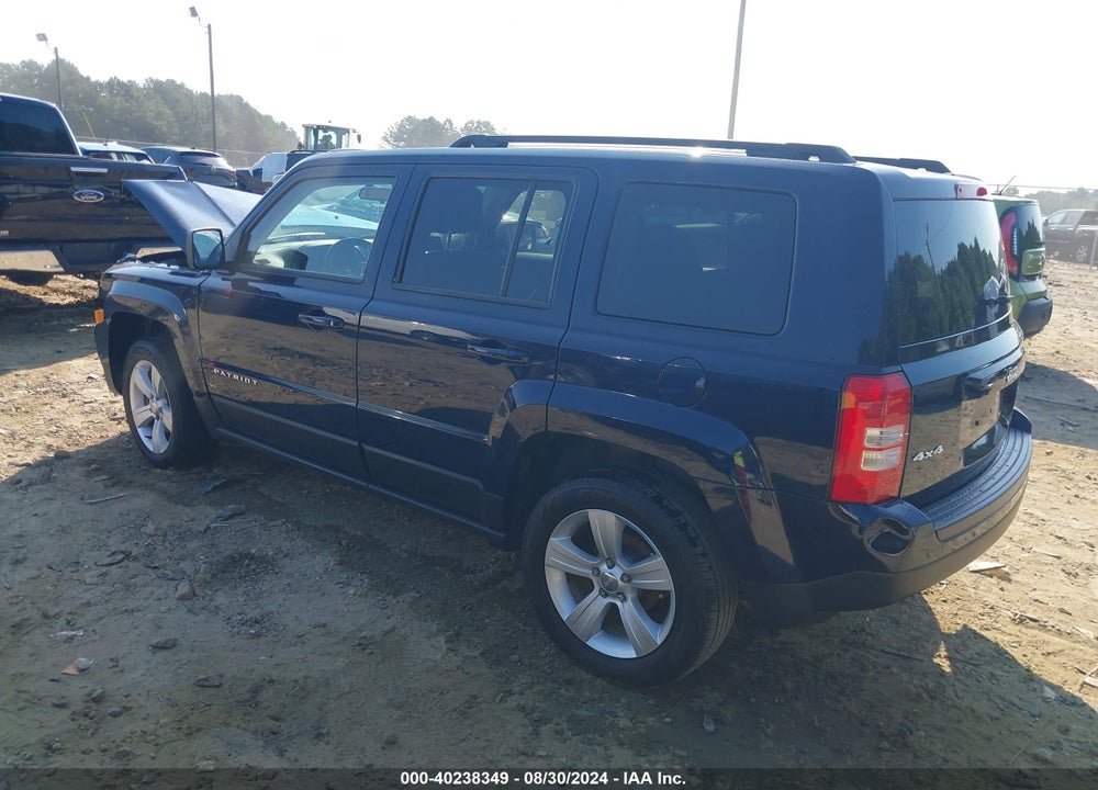 2014 JEEP PATRIOT LATITUDE VIN: 1C4NJRFB3ED858918