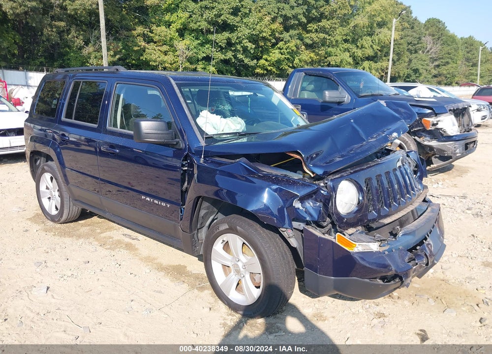 2014 JEEP PATRIOT LATITUDE VIN: 1C4NJRFB3ED858918
