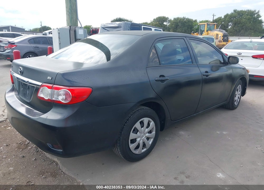 2011 TOYOTA COROLLA LE VIN: 2T1BU4EE9BC596839